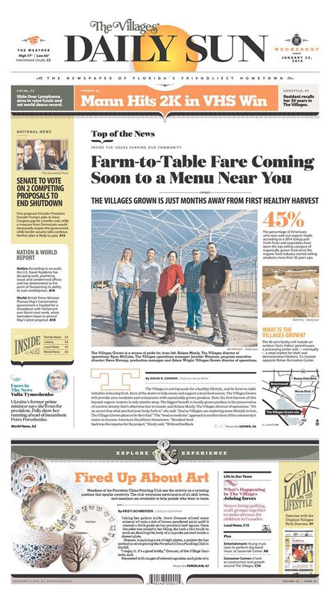 village sun newspaper